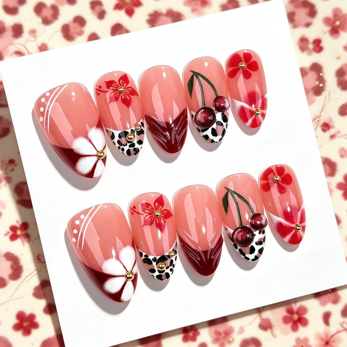 Decorative Press-On Nail Art Set 1790745935 — product view 3