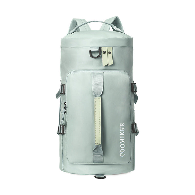 Sporty Backpack With Expandable Main Compartment LoungeYard — product view 6