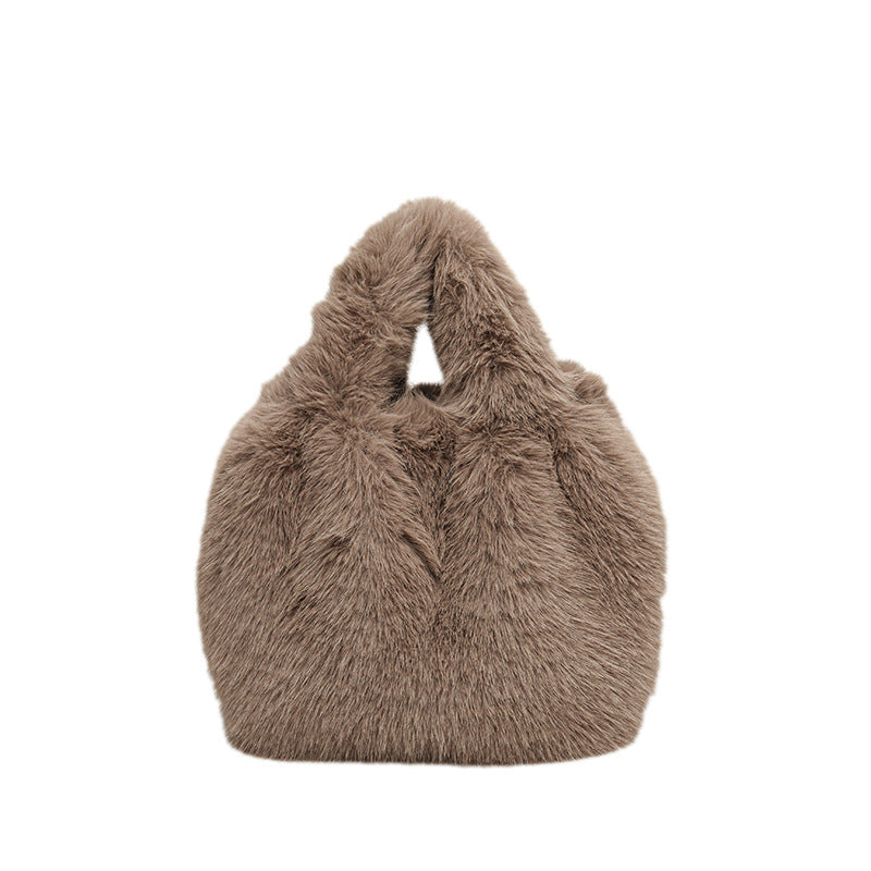 Soft Plush Hobo Bag — product view 5