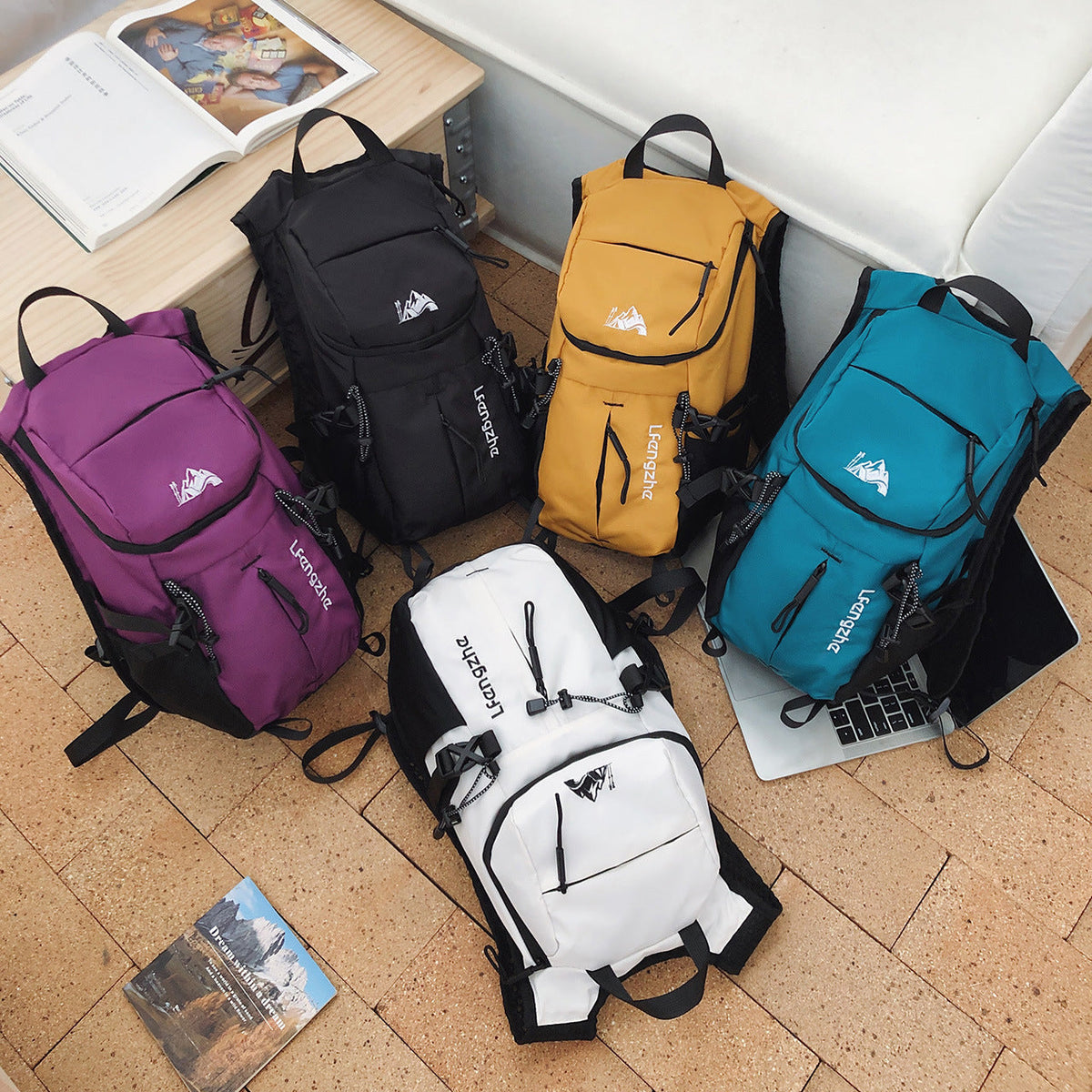 Ergonomic Hiking Backpack LoungeYard — product view 4