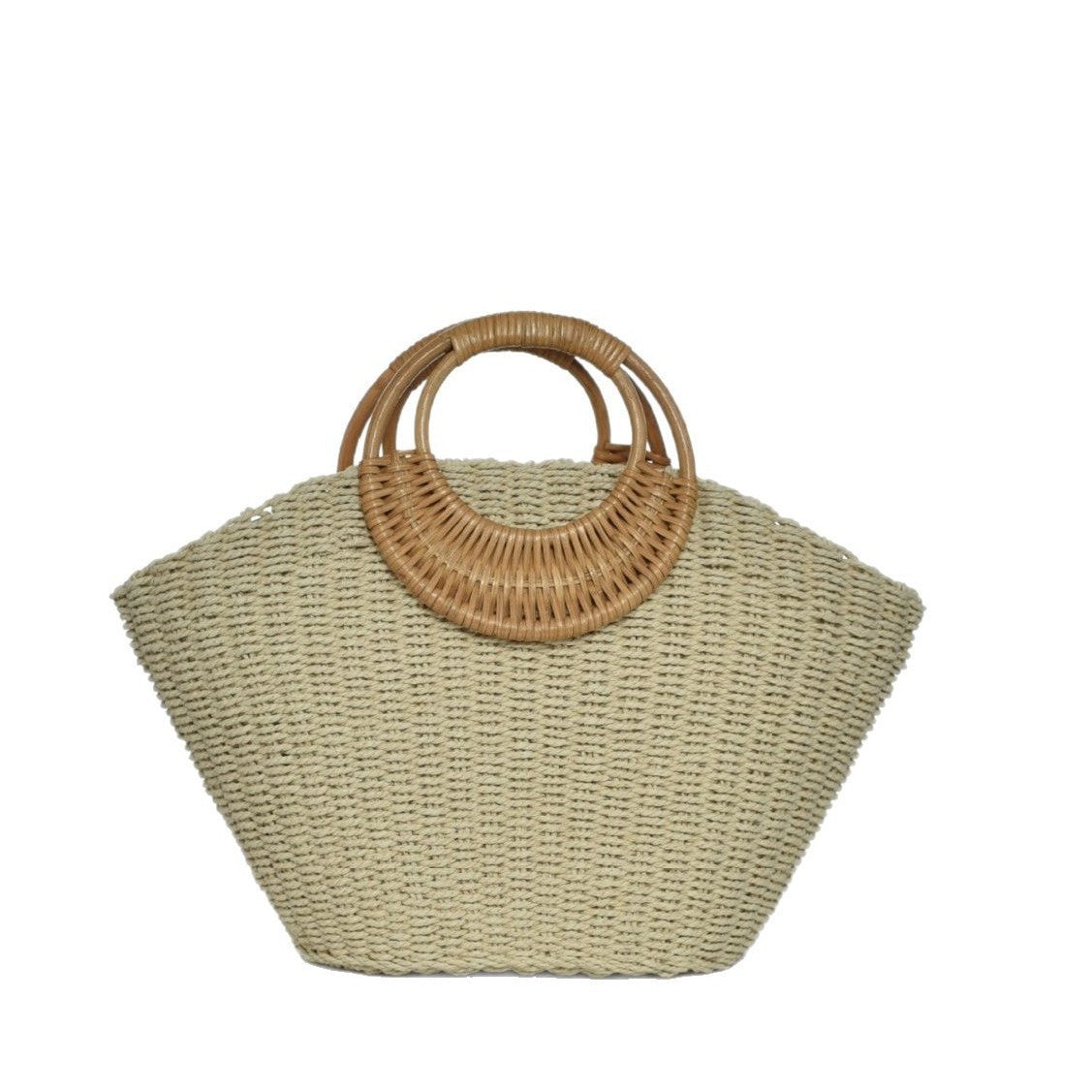 Handmade rattan bag LoungeYard — product view 3