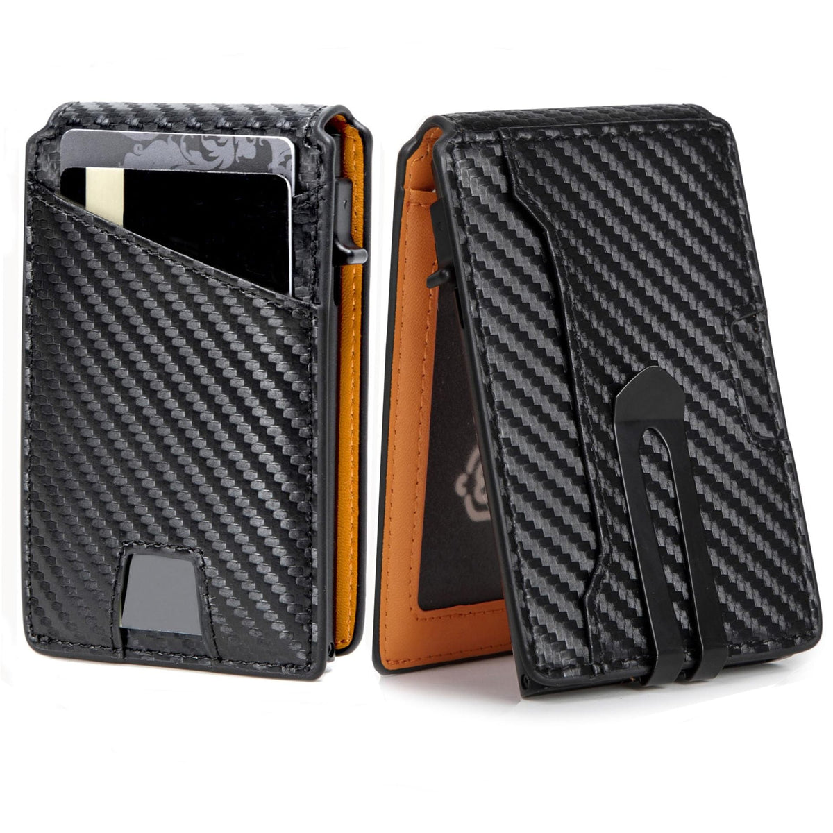 Carbon Fiber RFID-Blocking Cardholder LoungeYard — product view 5