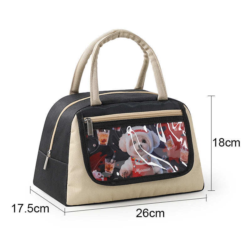 Multifunctional Cooler Bag with Transparent Viewing Window LoungeYard — product view 5