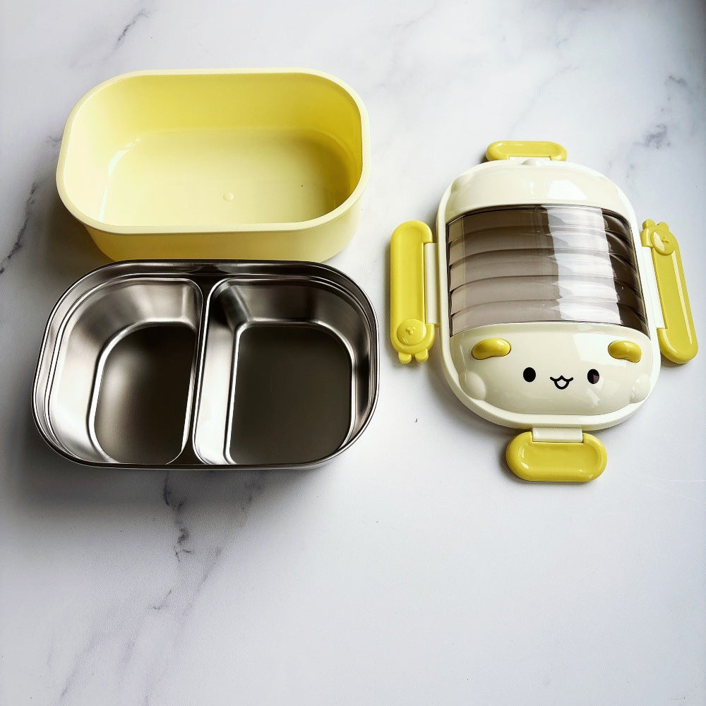 Cute Cartoon-Themed Lunch Bento Box — product view 2