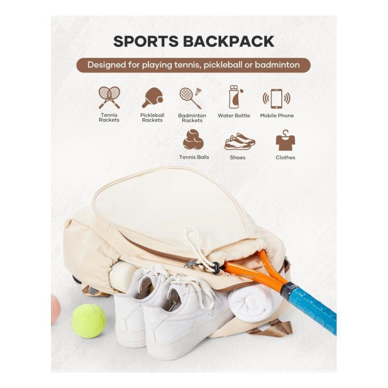 Tennis Racket Backpack LoungeYard 1789074015 — product view 2