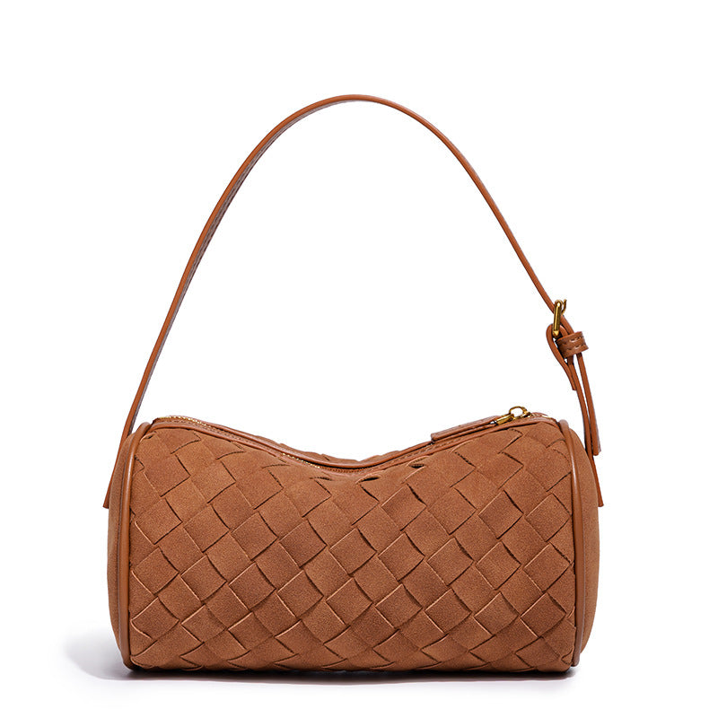 Braided Suede Handbag LoungeYard — product view 1