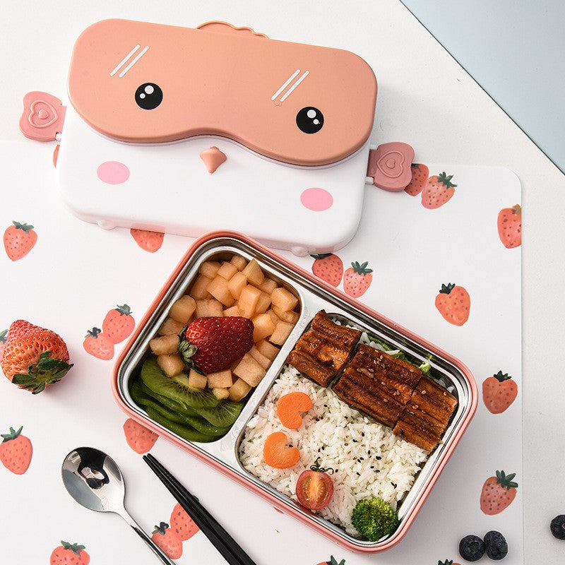 Cartoon-Themed Multi-Compartment Lunch Box — product view 3