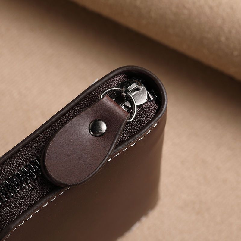 Zippered Leather Wallet — product view 2