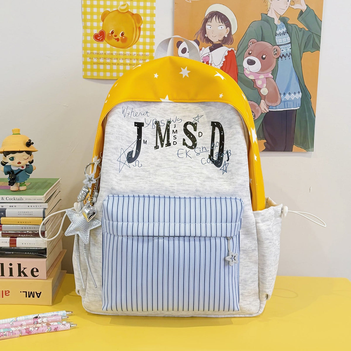 Illustrated Character Backpack LoungeYard — product view 6