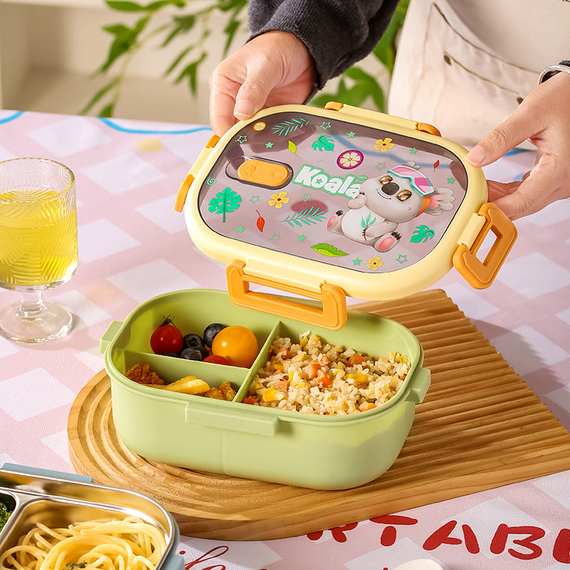 Cartoon-Themed Multi-Compartment Lunch Container — product view 4