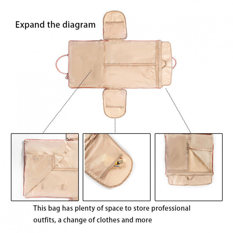 Travel Suit Carrier Duffle Bag LoungeYard — product view 2