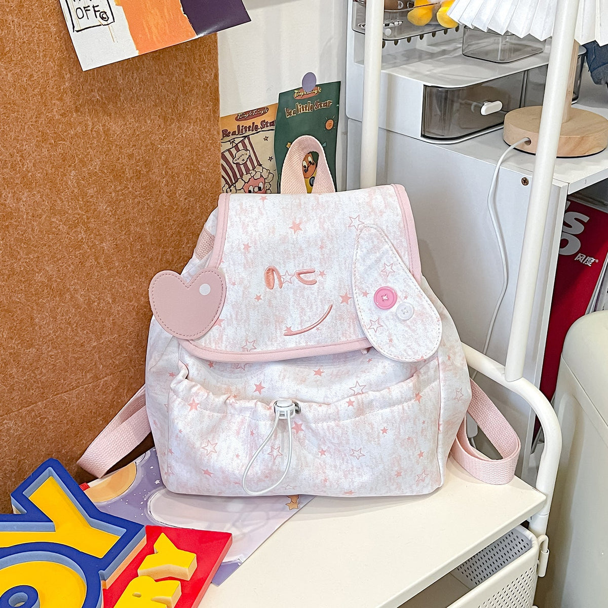 Playful Animal Face Backpack — product view 2