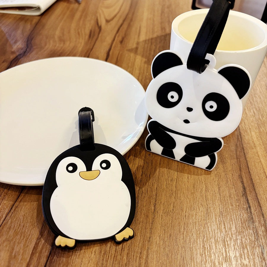 Panda-Themed Travel Luggage Tag LoungeYard — product view 3