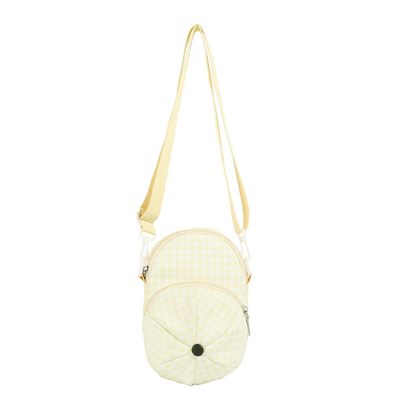 Stylish Gingham Crossbody Bag — product view 3