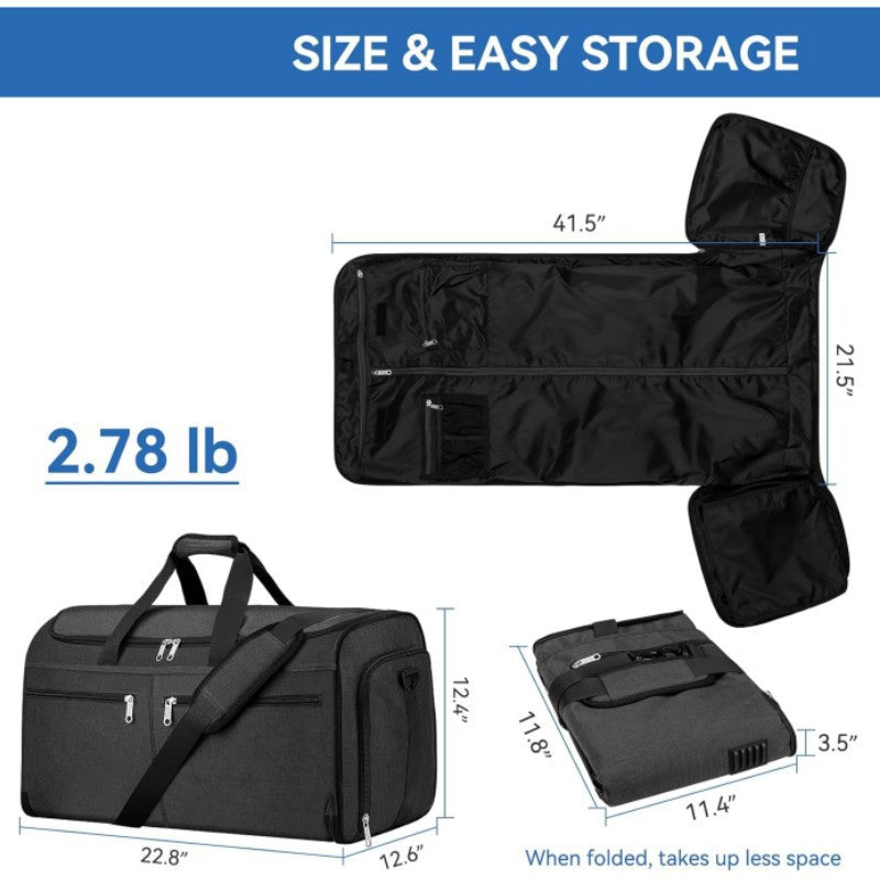 Spacious Multi-Purpose Travel Duffle Bag LoungeYard — product view 3
