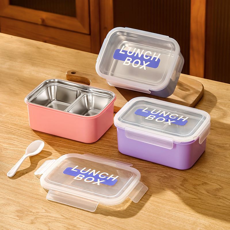 Multi-Layered Stainless Steel Lunch Box — product view 1