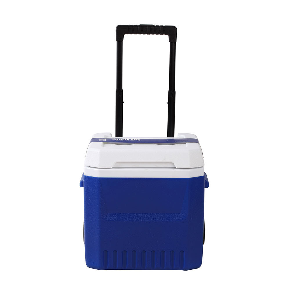 Ladies cooler bag with extendable handle and wheels LoungeYard — product view 4