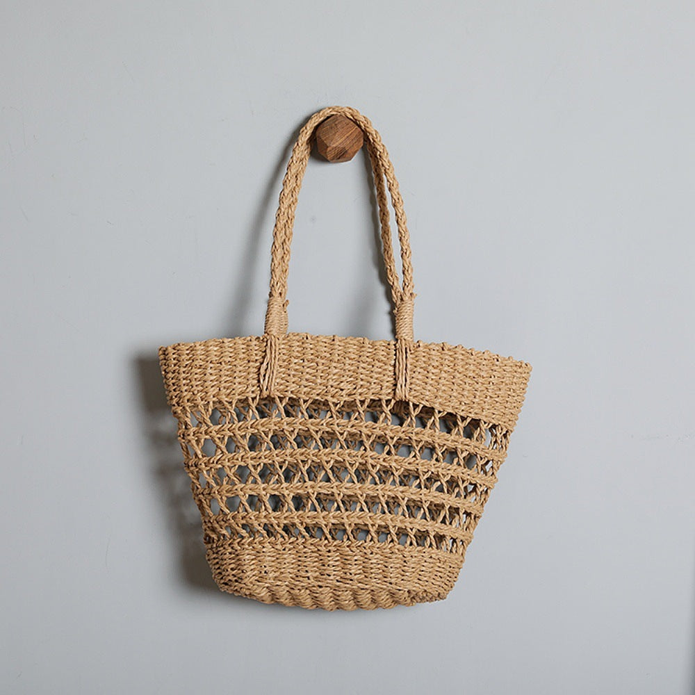 Handwoven Summer Tote Bag LoungeYard — product view 1
