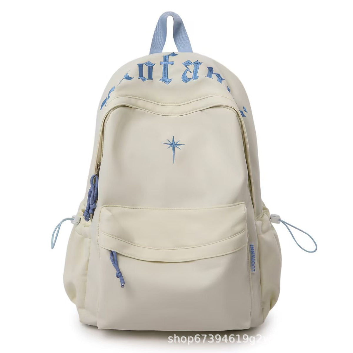 Fashion-Forward Embroidered Backpack LoungeYard — product view 3