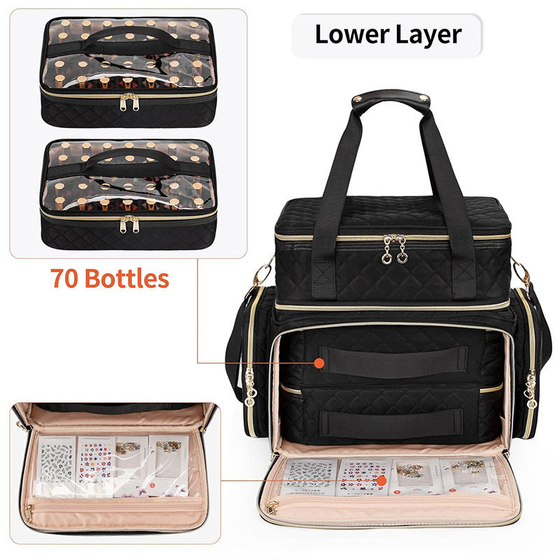 Decorative cosmetic storage bag LoungeYard — product view 3