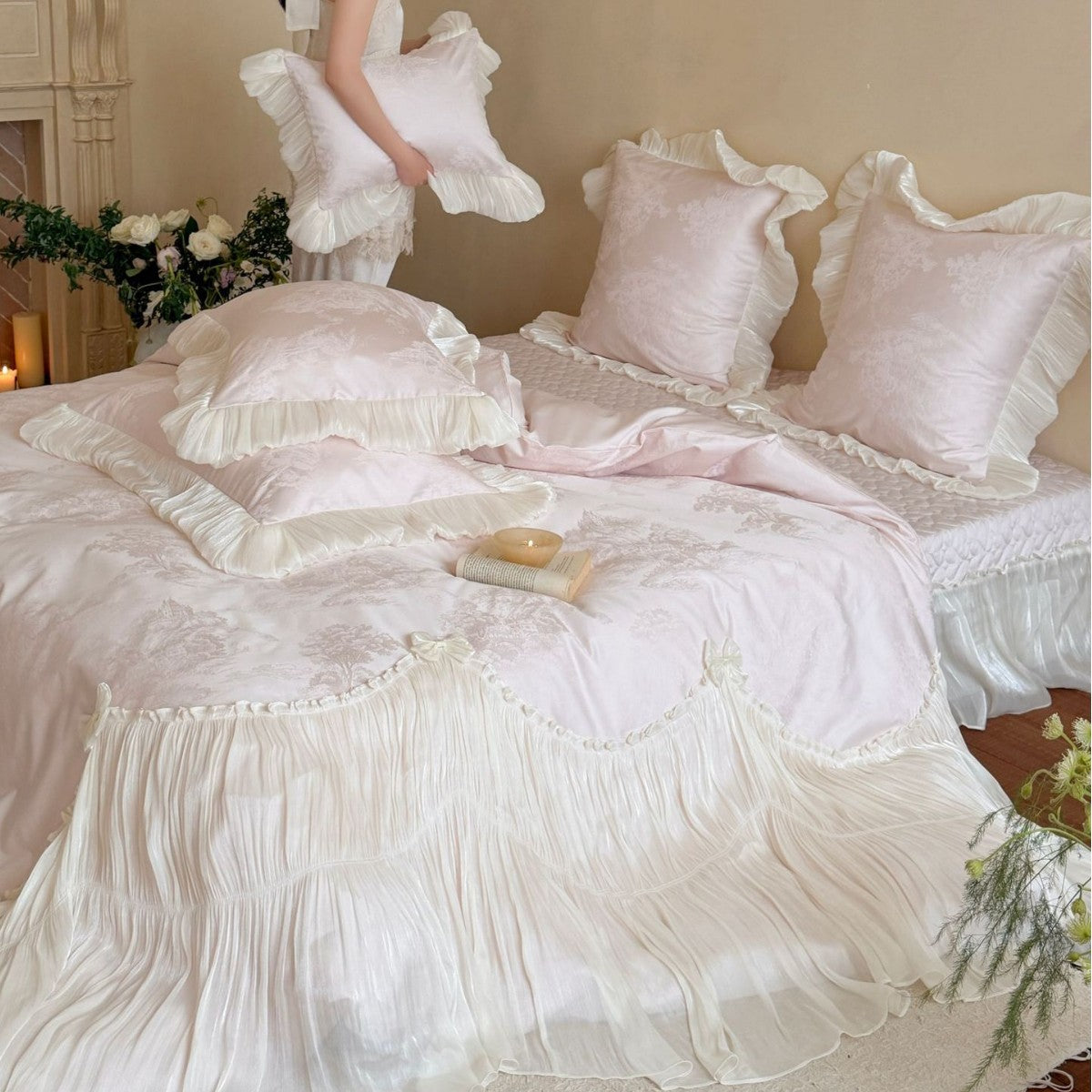 Satin-Duvet Cover Set — product view 1