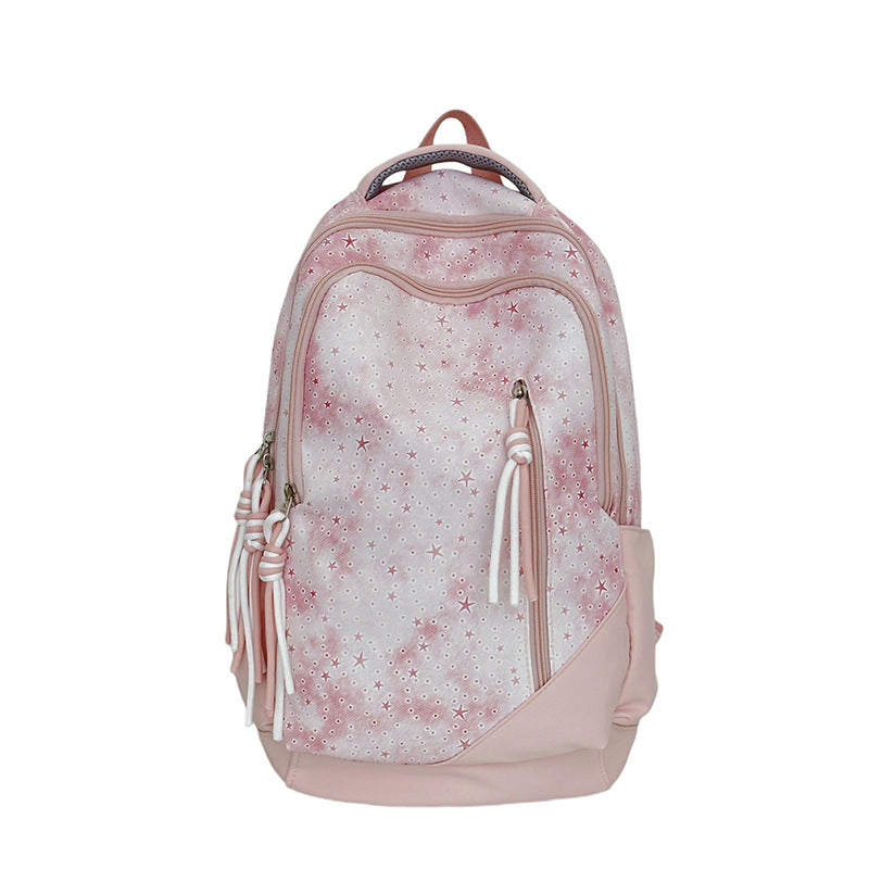 Starry-Themed School Backpack LoungeYard — product view 5