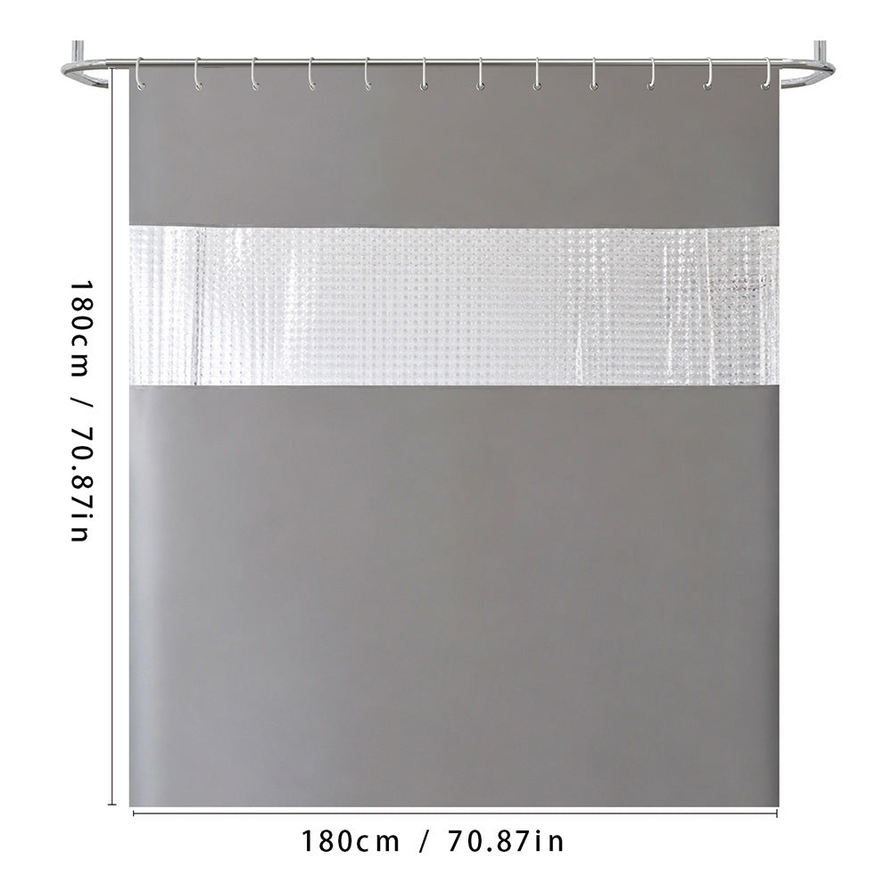 Premium Waterproof Shower Curtain LoungeYard — product view 4