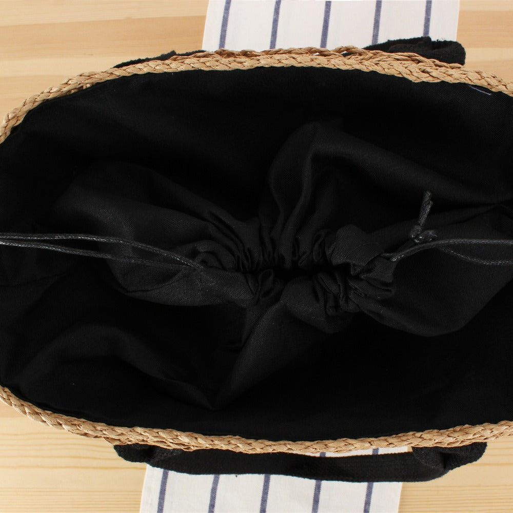 Stylish Braided Tote Bag LoungeYard — product view 3