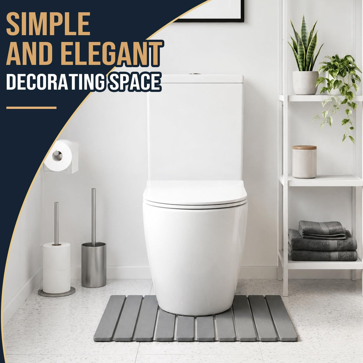Diatomaceous Earth Bath Mat — product view 3
