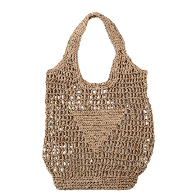 Handcrafted Macrame Tote Bag LoungeYard — product view 5