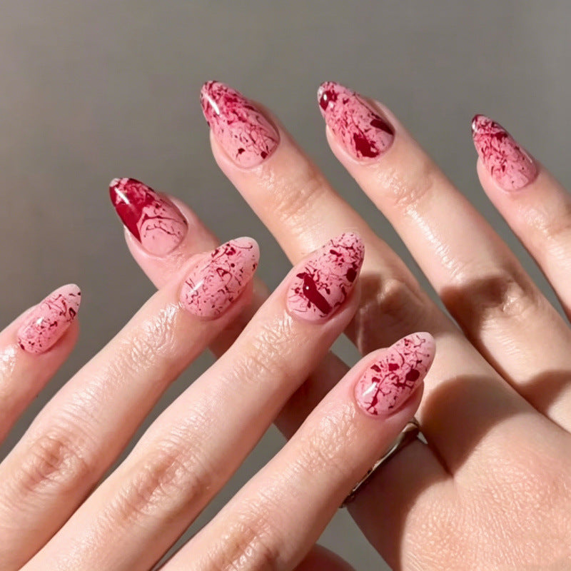 Artistic Abstract Press-On Nail Set — product view 1