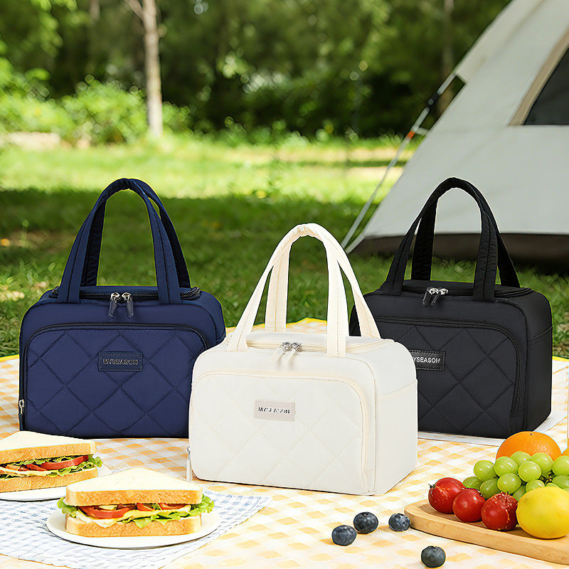 Quilted Insulated Lunch Carrier — product view 3