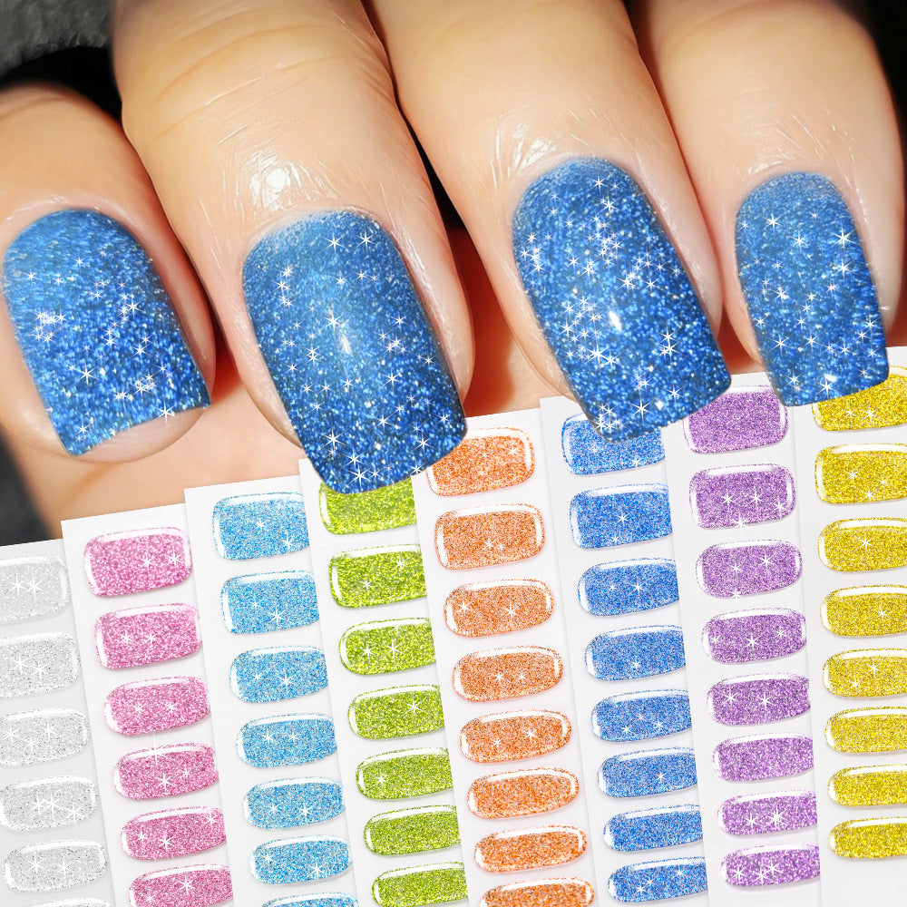 Glittering Gel Nail Wraps — product view 3