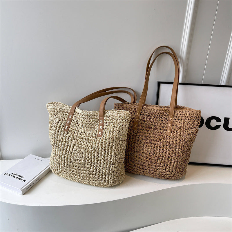 Stylish Macrame Tote Bag LoungeYard — product view 1