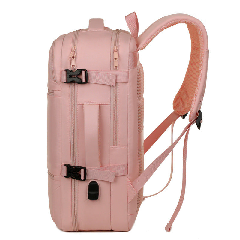 Stylish Travel Backpack LoungeYard — product view 4