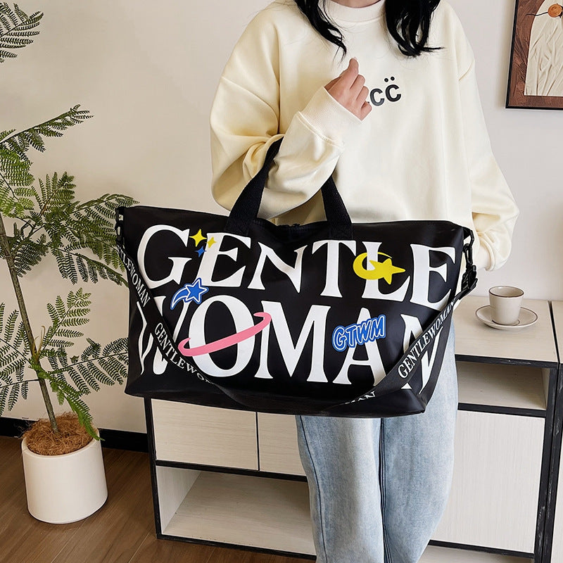 Trendy Graphic Tote Bag LoungeYard — product view 1