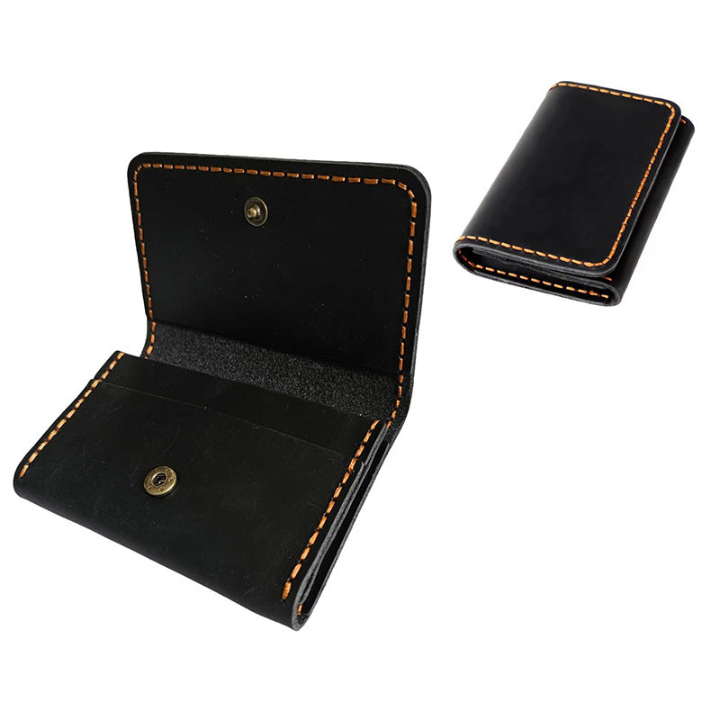 Compact Leather Cardholder LoungeYard — product view 7
