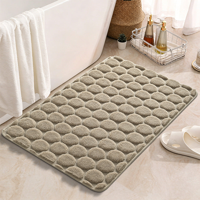 Plush Bath Mat Bowlift — product view 2