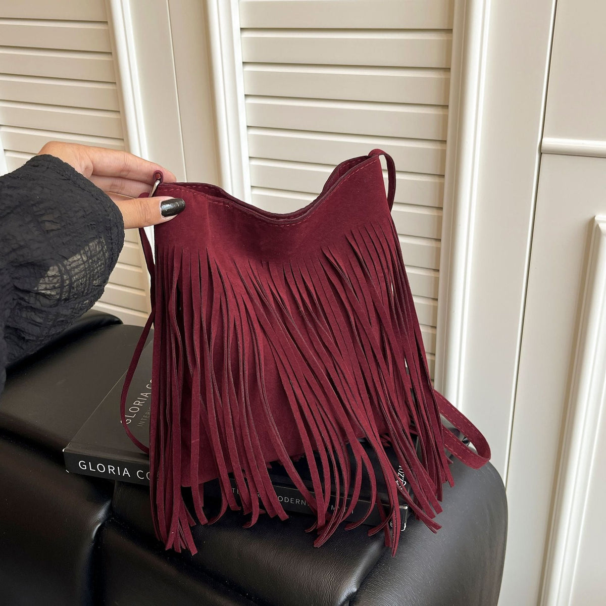 Bohemian Fringe Handbag — product view 3