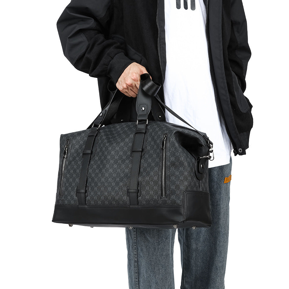 Spacious sports and travel bag with multiple compartments LoungeYard — product view 2