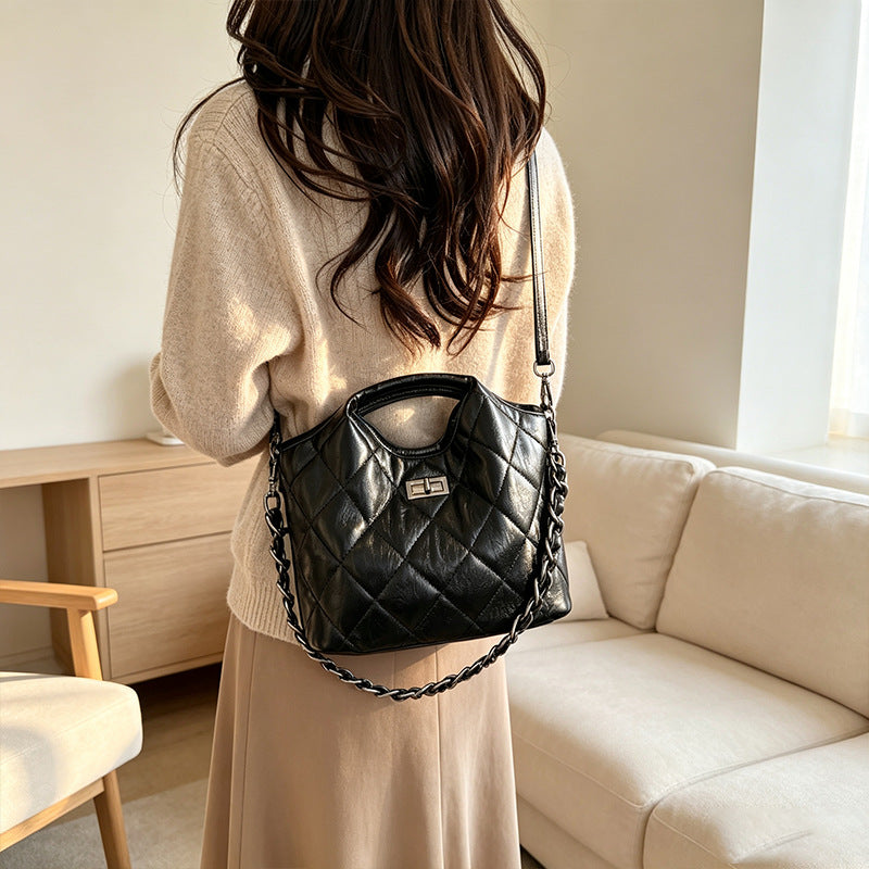 Quilted Designer Handbag LoungeYard — product view 3