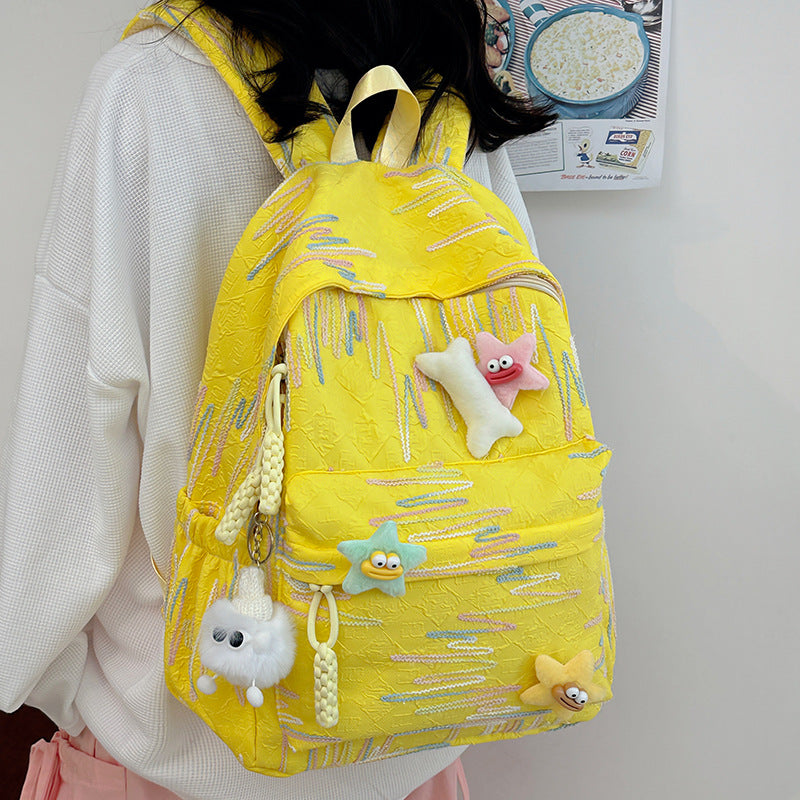 Fun Graphic Design Backpack LoungeYard — product view 3