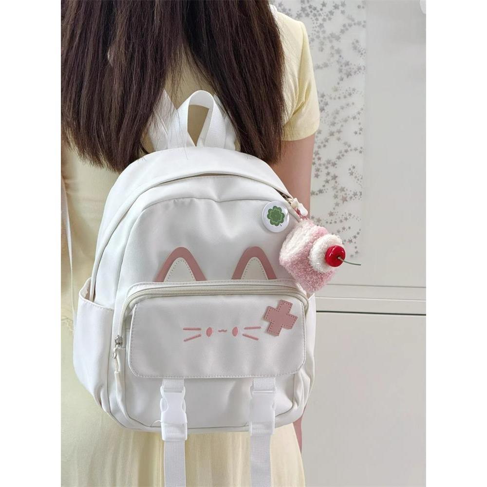 Cute Cat-Themed Mini Backpack LoungeYard — product view 1