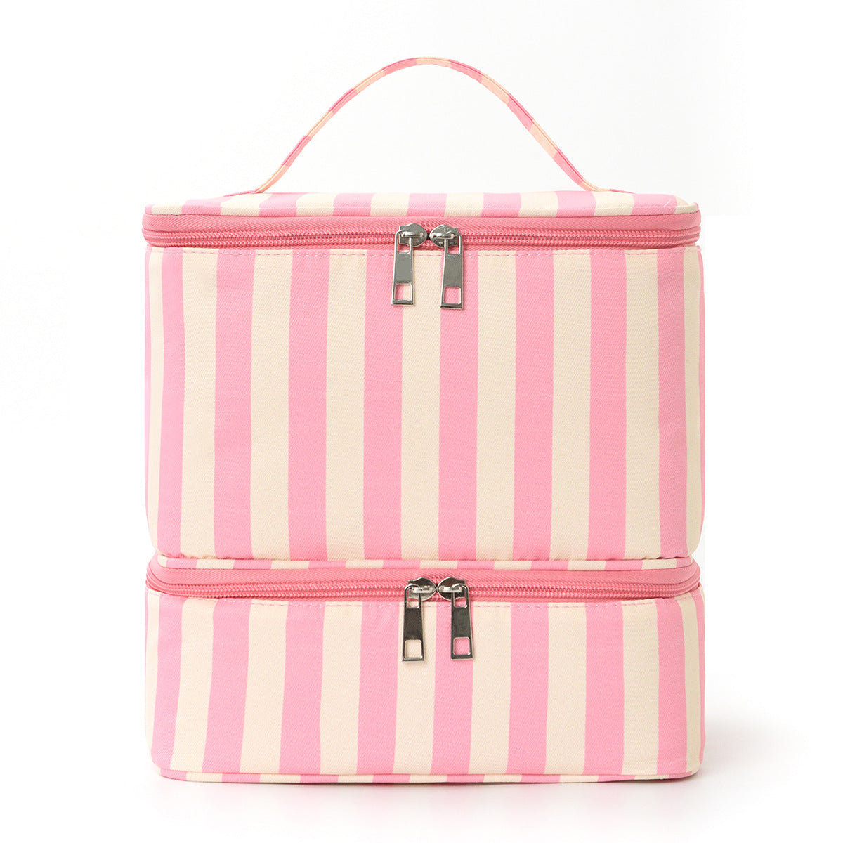 Cosmetic organizer with multiple compartments and removable interior LoungeYard — product view 5
