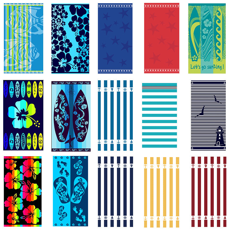 versatile multifunctional beach towel LoungeYard — product view 1