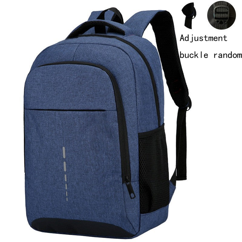 Ergonomic Backpack with Multiple Compartments and Reflective Elements LoungeYard — product view 4
