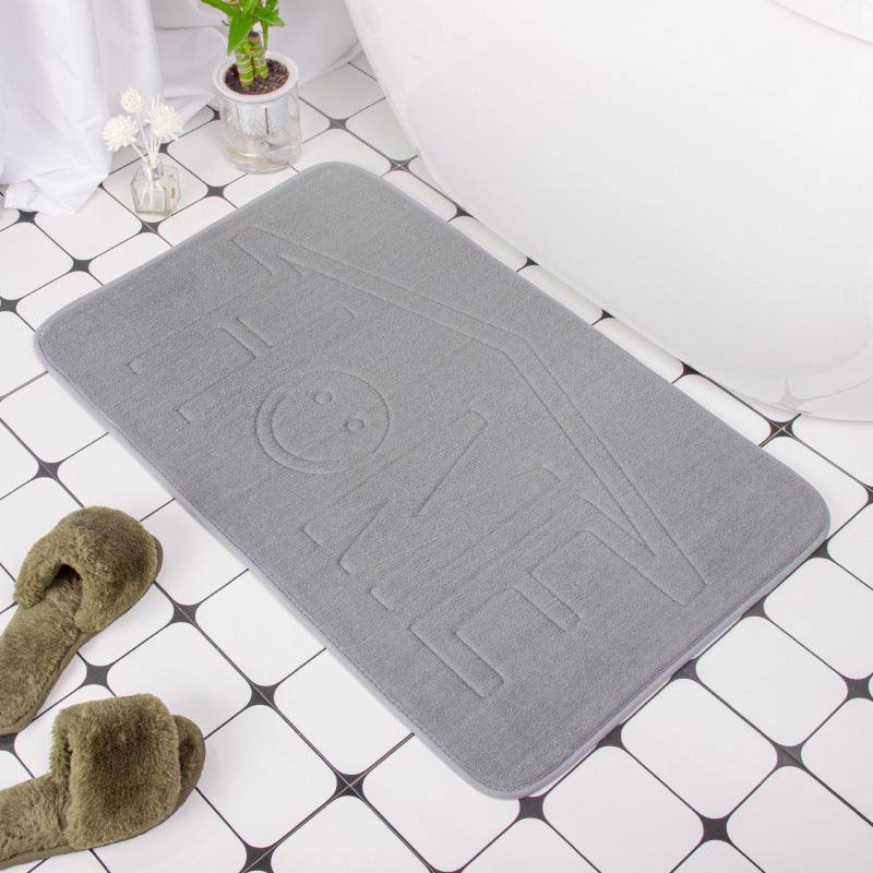 Plush Bath Mat Bowlift — product view 5