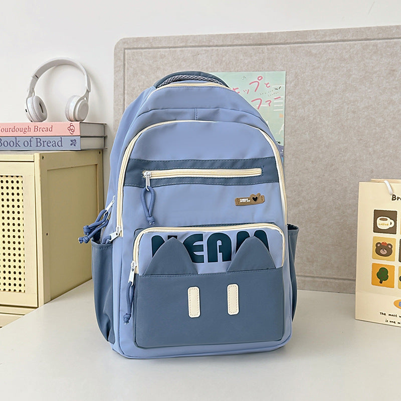 Cute Cat-Themed Backpack — product view 2
