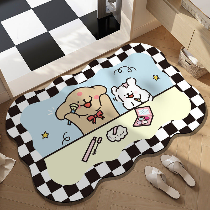 Cartoon-Themed Bath Mat — product view 7