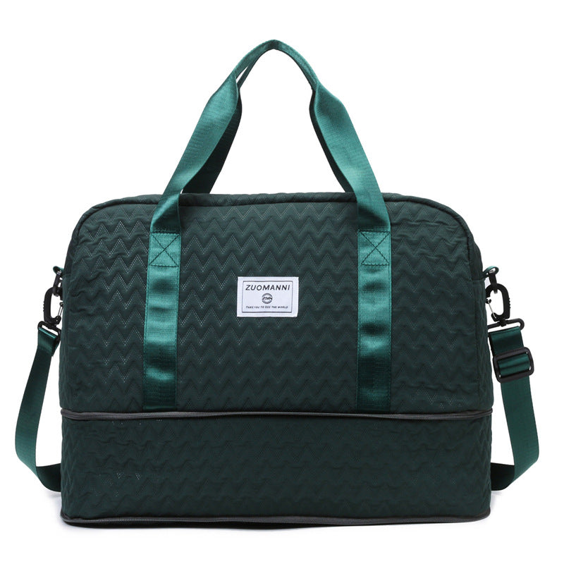 Sporty Tote Bag with Structured Outer Material LoungeYard — product view 1